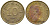 Гонконг 10 центов 1982 Елизавета II (1952-) KM 49 никель латунь 45-1241