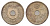 Япония 10 сенов 1925 Yr. 14, Ёсихито (1912-1926) Y 45 медно-никель aUNC 4655-643