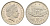 Гибралтар 10 пенсов 1999 KM 776 медно-никель UNC 4666-333