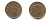 Великобритания 1 пенни 1999 Елизавета II (1952-2022) KM 986, Spink 4710 (B5) сталь плакированная медью 177-533
