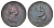 Великобритания 1/2 пенни 1799 Георг III (1760-1820) KM 647, Spink 3778 медь 603-1415