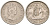 Британские Восточно-Карибские территории 10 центов 1965 Елизавета II (1952-2022), парусник KM 5 медно-никель 4594-342