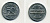 ГЕРМАНИЯ 50 ПФЕННИГОВ 1920 D KM 27, J. 301 алюминий 41-716