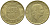 Италия 200 лир 1978 R, шестерня KM 105 алюминиевая бронза 4395-542