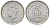 Британская Малайя 5 центов 1943 Георг VI (1937-1952) KM 3a серебро 53-158