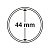 Капсулы круглые – 44 мм, упаковка 10 шт. Leuchtturm. 315637