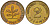 ФРГ 2 пфеннига 1961 J KM 106, J.381 бронза aUNC 4576-857