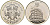Того 1000 франков 2001 парусник "Preussen" KM 40 серебро PROOF 04-318-31