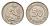 ФРГ 50 пфеннигов 1950 F KM 109.1, J. 384 медно-никель 4636-841