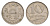 Латвия 10 сантимов 1922 год-тип KM 4 никель 4658-1227