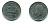 НОРВЕГИЯ 1 КРОНА 1988 ОЛАФ V KM 419 медно-никель 25-2241