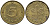 ФРГ 5 ПФЕННИГОВ 1983 F KM 107, J. 382 сталь плакированная латунью 96-1223