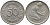 ФРГ 50 ПФЕННИГОВ 1968 F KM 109.1, J. 384 медно-никель плакированный никелем 112-716