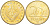 ВЕНГРИЯ 20 ФОРИНТОВ 1996 ВЕНГЕРСКИЙ ИРИС KM 696 никель латунь 4521-1224