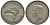 Новая Зеландия 1 флорин 1945 Георг VI (1936-1952), птичка киви KM 10.1 серебро 272-1623