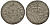 ЛИВОНИЯ, РИГА 1/24 ТАЛЕРА 1648 ШВЕДСКАЯ ОККУПАЦИЯ, КРИСТИНА (1632-1654), ВЕС 0,89 ГР. KM 3 серебро 1516-612