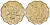 Гонконг 20 центов 1998 KM 67 никель латунь 4618-665