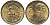 Мексика 20 песо 1985 Мо, Гуаделупе Виктория KM 508 латунь UNC 4388-223