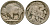 США 5 центов 1936 D, индеец, бизон KM 134 медно-никель 4529-813