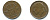 БЕЛЬГИЯ 50 САНТИМОВ 1958 BELGIE KM 149.1 бронза 86-1313