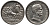 Италия 2 лиры 1914 R, Виктор Эммануил III (1900-1948), квадрига KM 55 серебро 4545-736