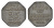 Мюльхайм-на-Руре 25 пфеннигов 1917 Funck 344.1, Men05 17152.1, Men18 21517.1 цинк 4643-912