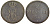Ганновер 2 пфеннига 1842 S, Эрнст Август (1837-1851) KM 174.2, AKS 123, J. 55 медь 75-1727
