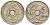 БЕЛЬГИЯ 5 САНТИМОВ 1914 BELGIE KM 67 медно-никель 4551-612