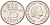 Нидерланды 25 центов 1955 Юлиана (1949-1980) KM 183 никель 3955-148