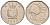 Мальта 5 центов 1993 краб KM 95 медно-никель 4588-128