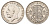 Великобритания 1/2 кроны 1933 Георг V (1910-1936) KM 835, Spink 4037 серебро aUNC 1518-513