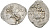 Великое Княжество Московское копейка 1535-1547 Иван IV Васильевич, Новгородский монетный двор, 0,66 гр. ГиК №75 серебро    262-323