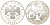 Россия 3 рубля 2009 Сказки народов России Y 1189 серебро PROOF 11-255-32