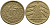 ГЕРМАНИЯ 10 РЕНТЕНПФЕННИГОВ 1924 D KM 33, J. 309, Weege 8 алюминиевая бронза 51-611