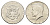 США 1/2 доллара (50 центов) 1964 Джон Кеннеди, год-тип KM 202 серебро aUNC 1527-1145