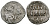 ВЕЛИКОЕ КНЯЖЕСТВО МОСКОВСКОЕ ДЕНГА 1535 - 1547 ИВАН IV ВАСИЛЬЕВИЧ, МОСКОВСКИЙ МОНЕТНЫЙ ДВОР, 0,34 ГР ГиК №26 серебро 262-844