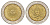 Аргентина 1 песо 2009 KM 112 биметалл UNC 4121-1056