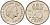Нидерланды 25 центов 1971 Юлиана (1949-1980) KM 183 никель    4598-462