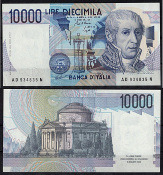 Италия 10000 лир 1984 Pick 112 b бумага aUNC 2195-20-3-1