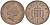Великобритания 1 пенни 1987 Елизавета II (1952-2022) КМ 935, Spink 4381 (B3) бронза 4588-546