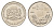 Сомали 50 центов 1976 год-тип KM 26 медно-никель UNC 4679-126