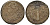 Франция 2 соля 1792 W, Людовик XVI (1774-1793) KM 603.16 бронза 00-00