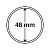 Капсулы круглые – 48 мм, упаковка 10 шт. Leuchtturm. 325865