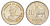 Лесото 10 лисенте 1979 KM 19 медно-никель UNC 4623-1257