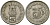 Индия 5 рупий 1995 50 лет ООН KM 156 медно-никель 95-621