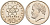 Греция 10 драхм 1984 Демокрит KM 132 медно-никель UNC 4563-1223