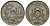 Бельгия 10 сантимов 1921 Belgique KM 85 медно-никель 4172-912