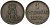 Ганновер 1 пфенниг 1850 B, Эрнст Август (1837-1851) KM 201.1, AKS 129, J. 74 медь 4608-1119