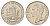 Венесуэла 2 боливара 1967 Симон Боливар Y 43 никель UNC 4670-1147