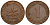 ФРГ 1 пфенниг 1950 G KM 105, J.380 сталь плакированная медью 4602-753